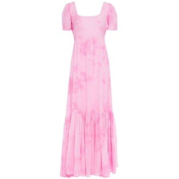 Love Shack Fancy Pink Ryan Maxi Dress - Picture 2 of 4